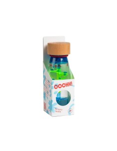 Botella Sensorial Move Spiral Blue Petit Boum 2
