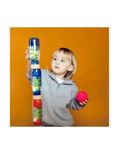 Botella Sensorial Move Spiral Pink Petit Boum 2