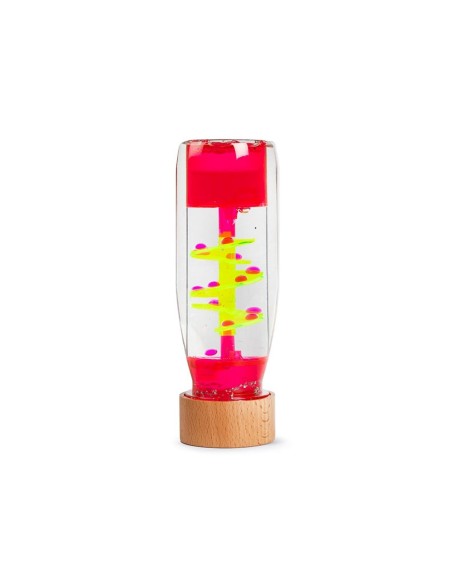 Botella Sensorial Move Spiral Pink Petit Boum