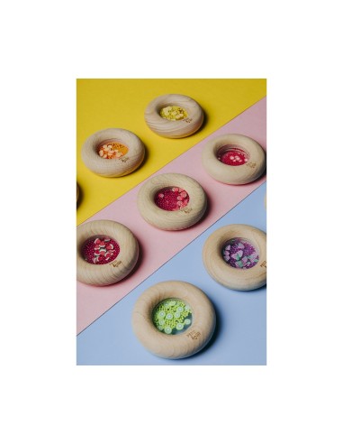 Sonajero Donut Sensorial Zanahorias Petit Boum