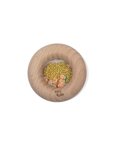 Sonajero Donut Sensorial Zanahorias Petit Boum