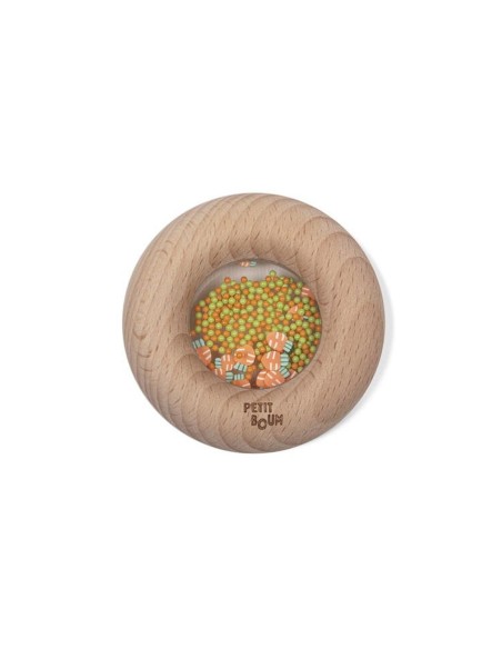 Sonajero Donut Sensorial Zanahorias Petit Boum