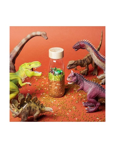 Botella Sensorial Spy Jurassic Petit Boum