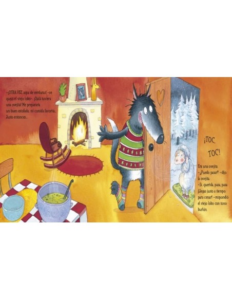 La ovejita que vino a cenar - Cuentos infantiles