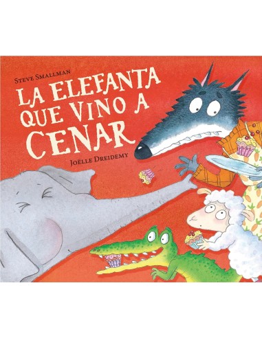 La elefanta que vino a cenar - Cuentos infantiles