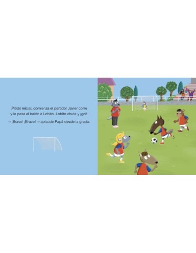 Lobito juega al Fútbol
