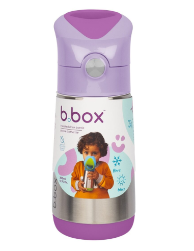 Botella térmica con pajita 350ml - Sugar Plum