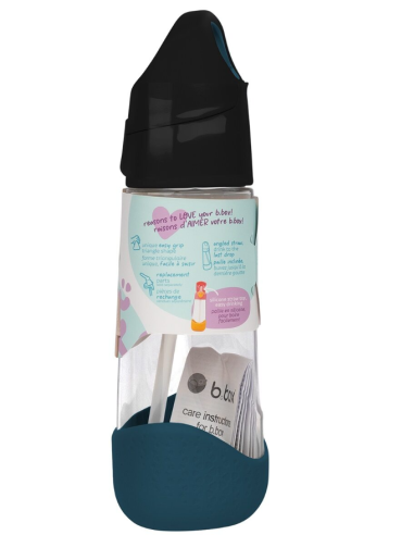 Botella de tritán con pajita 600ml - Night Vision