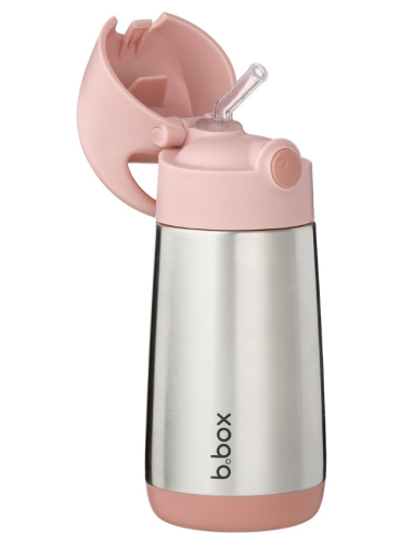 Botella térmica con pajita 350ml - Blush Crush