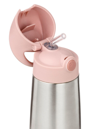 Botella térmica con pajita 350ml - Blush Crush