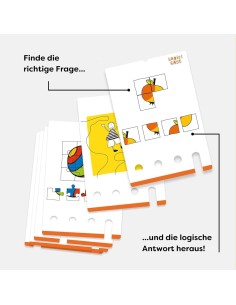 LogiCASE Set de Iniciación 4+, Juego Educativo. Más 4 años 2