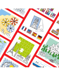 Logic! Case Extension Set Vacaciones & Viajes, Juego de lógica para niños a Partir de 7 años 2