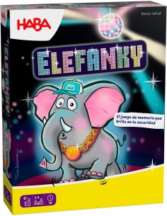 Elefanky, Juego Infantil de Mesa de Memoria Tipo Party. Más 6 años
