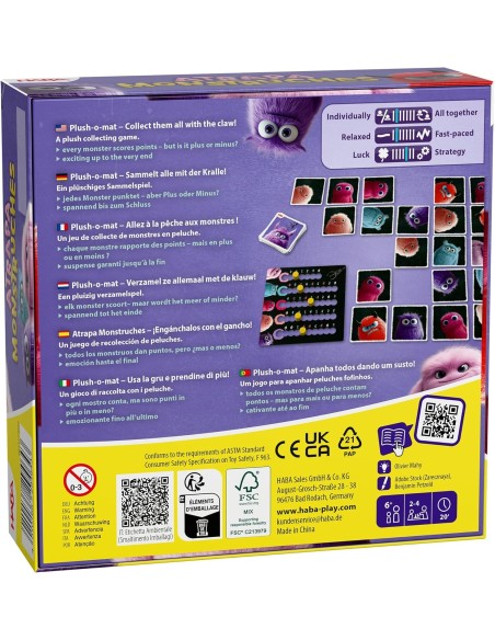 Atrapa Monstruches, Juego Infantil de Mesa de Cartas y Estrategia. Más 6 años