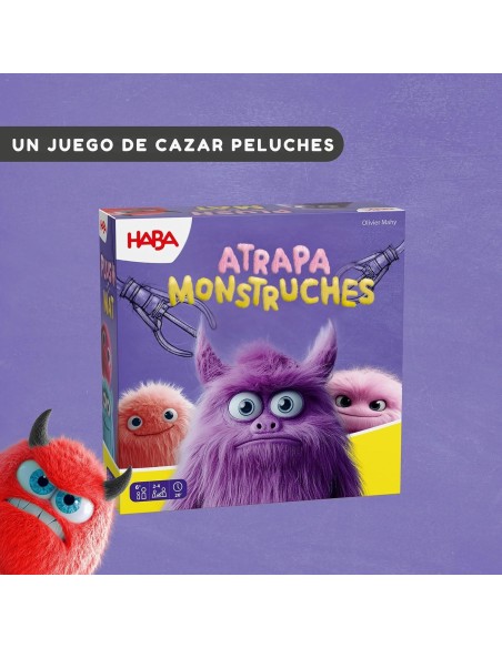 Atrapa Monstruches, Juego Infantil de Mesa de Cartas y Estrategia. Más 6 años