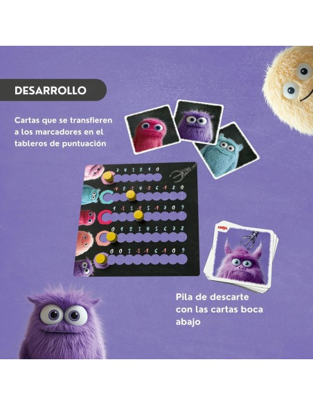 Atrapa Monstruches, Juego Infantil de Mesa de Cartas y Estrategia. Más 6 años