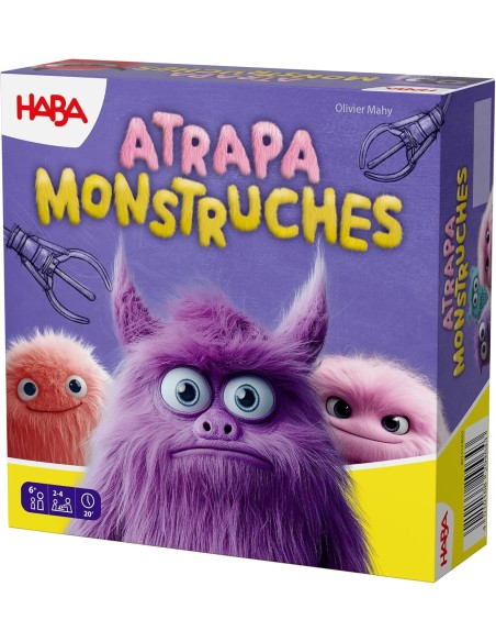 Atrapa Monstruches, Juego Infantil de Mesa de Cartas y Estrategia. Más 6 años