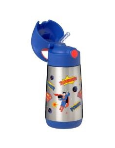 Botella térmica con pajita 350 ml - Superman