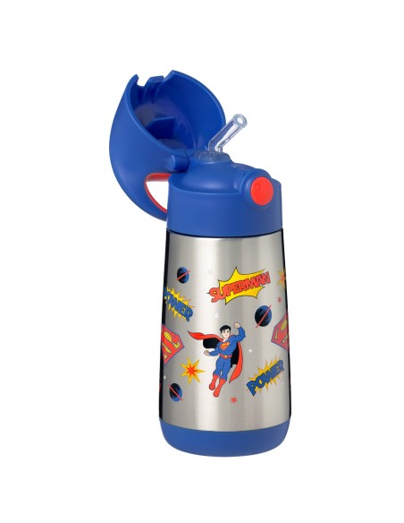 Botella térmica con pajita 350 ml - Superman