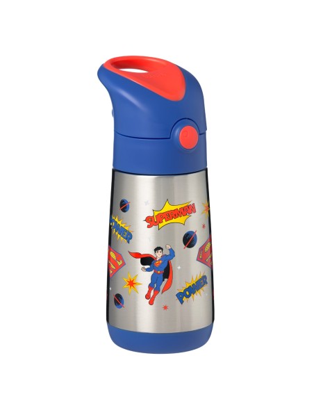 Botella térmica con pajita 350 ml - Superman