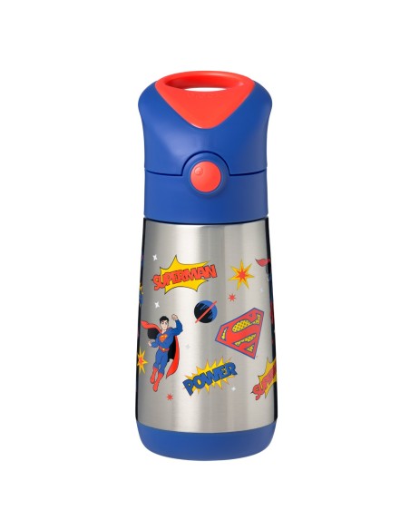 Botella térmica con pajita 350 ml - Superman
