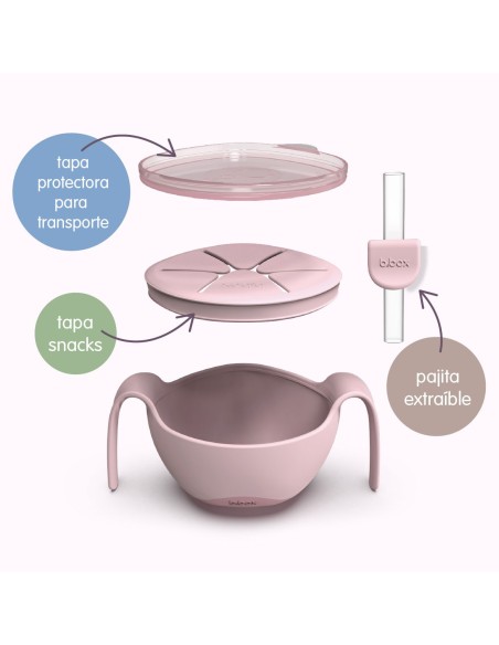 Dispensador merienda 3 en 1 Sip + Snack - Sage