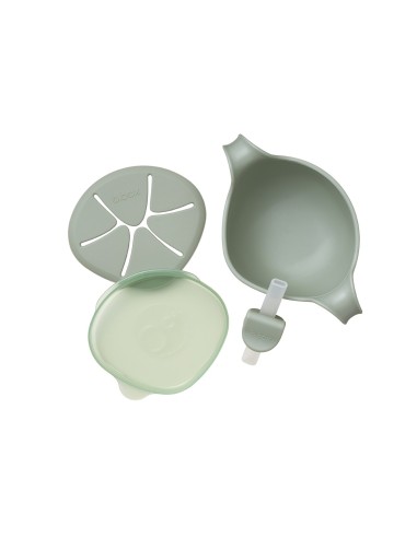 Dispensador merienda 3 en 1 Sip + Snack - Sage