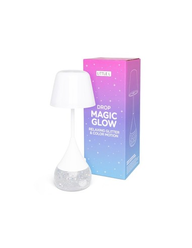Lámpara Magic Glow Drop Glitter