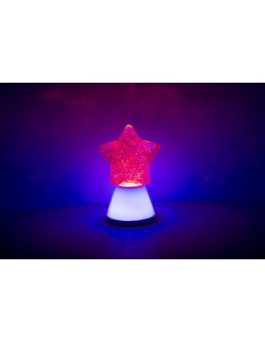 Lámpara Magic Glow Star Glitter