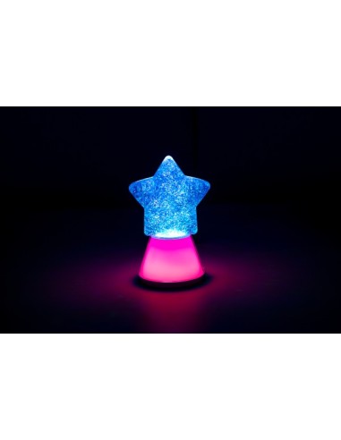 Lámpara Magic Glow Star Glitter