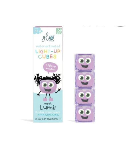 Glopals Cubos de Lumi Lila