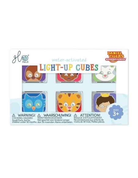Set de 6 cubos de luz GloPals Tiger