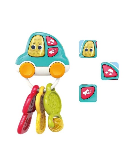 Llaves infantiles con Llavero Coche