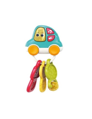 Llaves infantiles con Llavero Coche