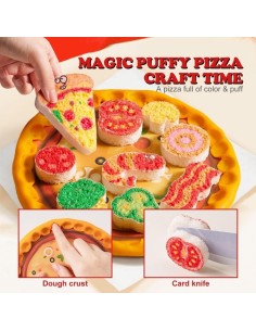 Manualidades de espuma - PIZZA Jarmelo 2