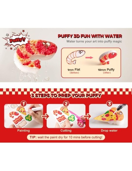 Manualidades de espuma - PIZZA Jarmelo