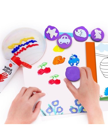 Set creativo pintura de dedos - MAGIC BOX Jarmelo