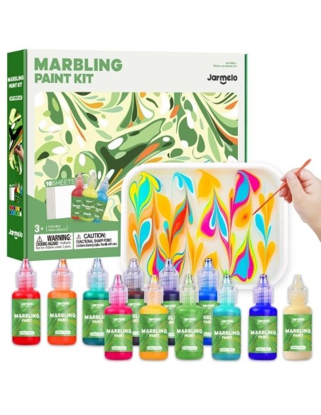 Kit pintura MARMOLEADA (12 colores) Jarmelo