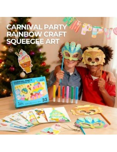 Kit dibujo creativo con espátula - CARNIVAL PARTY Jarmelo 2