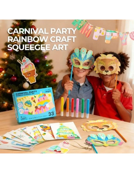 Kit dibujo creativo con espátula - CARNIVAL PARTY Jarmelo