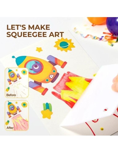 Kit dibujo creativo con espátula - CARNIVAL PARTY Jarmelo