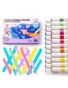 Rotuladores por capas lavables - VIVID COLORED (24 ud.) Jarmelo