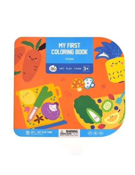 Cuaderno colorea sin salirte - FOODS