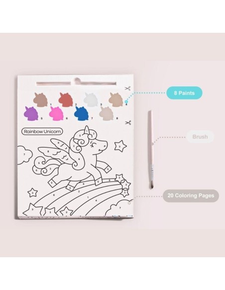Cuaderno pintura acuarela - UNICORN