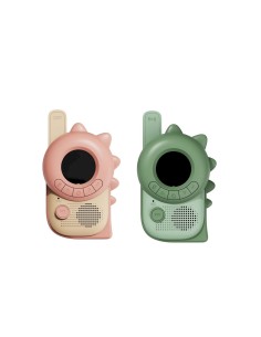 Zoo Walkie Talkie Dino Pink / Dino Green