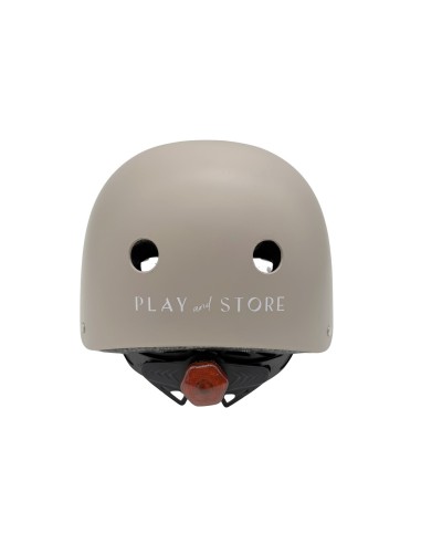 Casco con Luz Play and Store Taupe