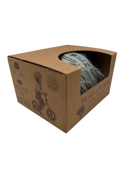 Casco con Luz Play and Store Green