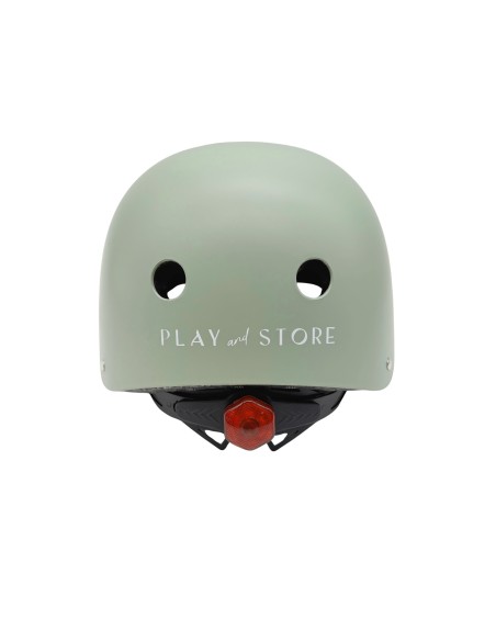 Casco con Luz Play and Store Green