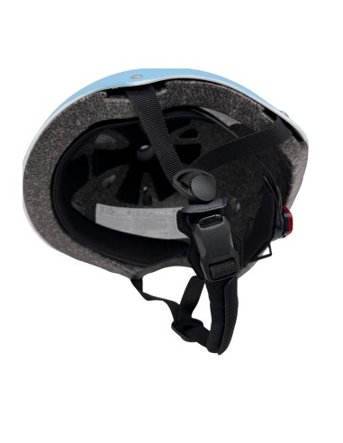 Casco con Luz Play and Store Blue