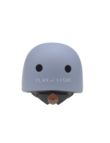 Casco con Luz Play and Store Blue